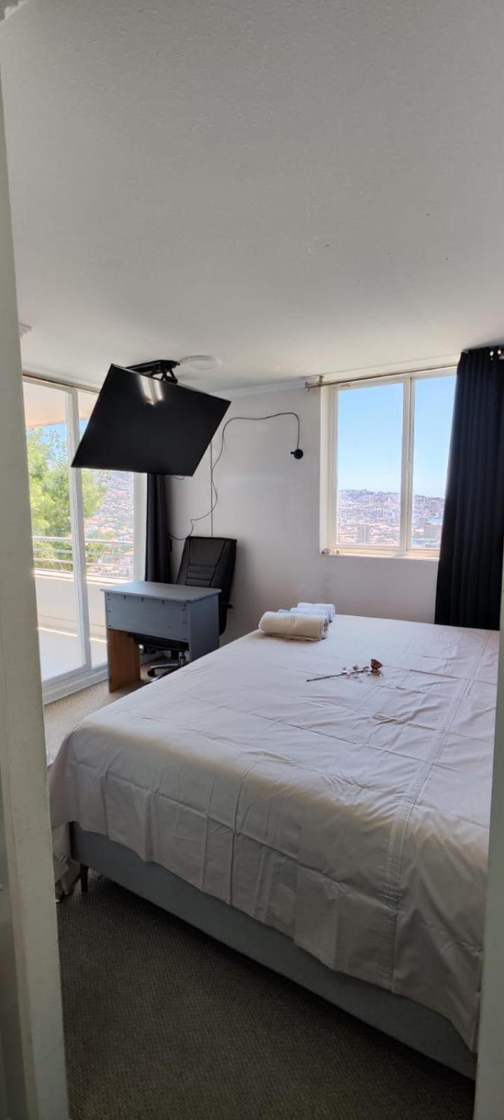 Ocean View & Pool Family 1p Apartamento Valparaíso